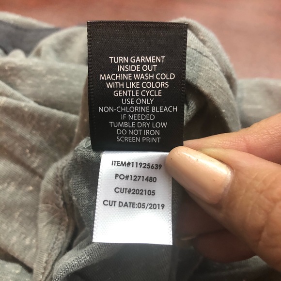 Grey football shirt by Torrid - Picture 8 of 8